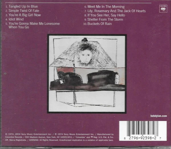 Bob Dylan - Blood On The Tracks (CD, Album, RE, RM) - Image 2