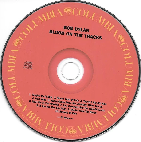 Bob Dylan - Blood On The Tracks (CD, Album, RE, RM) - Image 3
