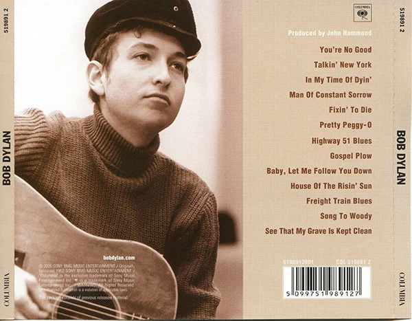 Bob Dylan - Bob Dylan (CD, Album, RE, RM) - Image 2