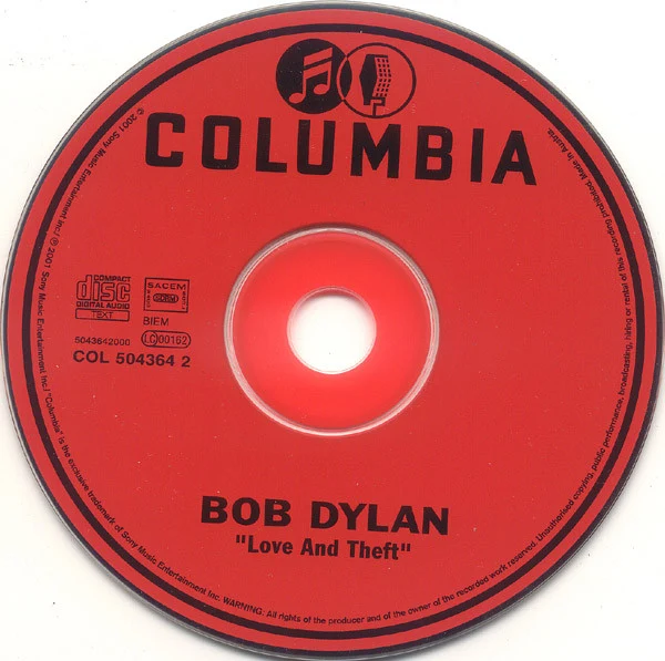 Bob Dylan - Love And Theft (2xCD, Album, Ltd) - Image 3