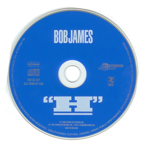 Bob James - "H" (CD, Album, RE) - Image 5