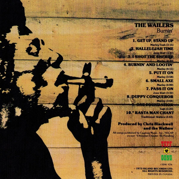 Bob Marley & The Wailers - Burnin' (CD, Album, RE, RM) - Image 4