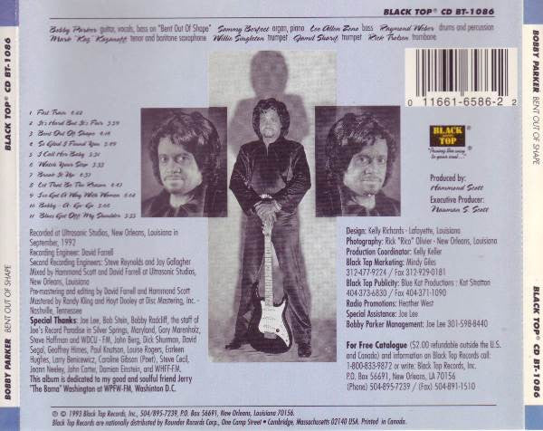Bobby Parker - Bent Out Of Shape (CD, Album) - Image 2