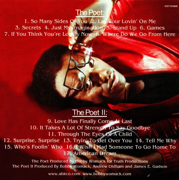 Bobby Womack - The Poet I & II (CD, Comp) - Image 4