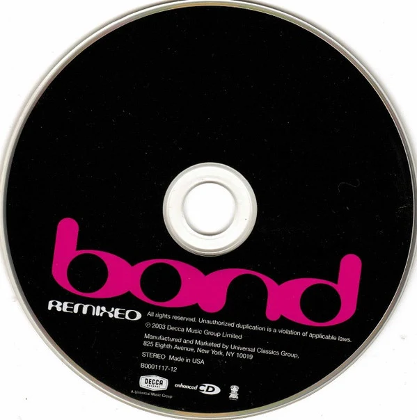 Bond  - Remixed (CD, Comp, Enh) - Image 3