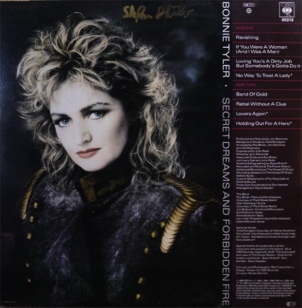 Bonnie Tyler - Secret Dreams And Forbidden Fire (LP, Album) - Image 2
