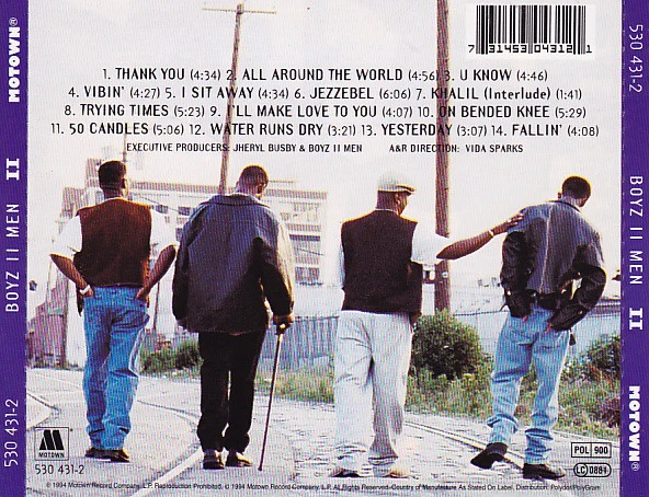 Boyz II Men - II (CD, Album) - Image 2