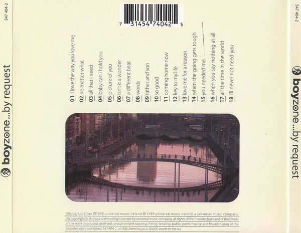 Boyzone - ...By Request (CD, Album, Comp) - Image 3
