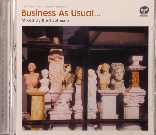 Brett Johnson - Business As Usual... (CD, Comp, Mixed)