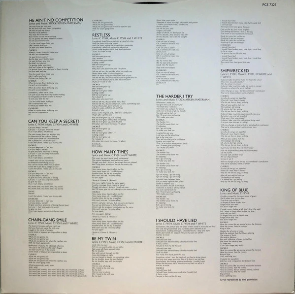 Brother Beyond - Get Even (LP, Album) - Image 5