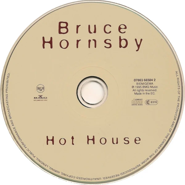 Bruce Hornsby - Hot House (CD, Album) - Image 3