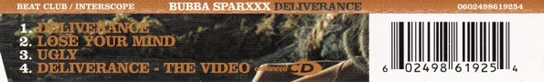 Bubba Sparxxx - Deliverance (CD, Maxi, Enh) - Image 2
