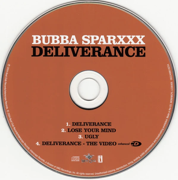 Bubba Sparxxx - Deliverance (CD, Maxi, Enh) - Image 5