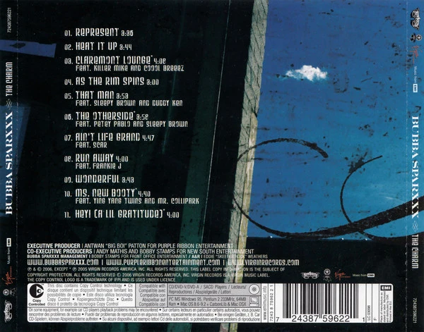 Bubba Sparxxx - The Charm (CD, Album, Copy Prot.) - Image 2
