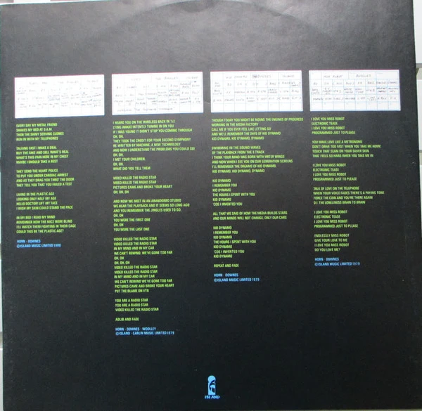 Buggles* - The Age Of Plastic (LP, Album, Blu) - Image 5