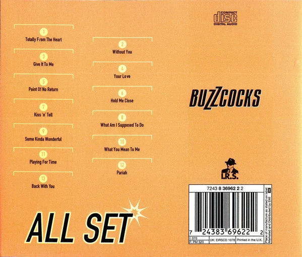 Buzzcocks - All Set (CD, Album) - Image 2