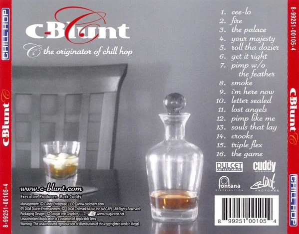 C-Blunt - Chill Hop (CD, Album) - Image 2