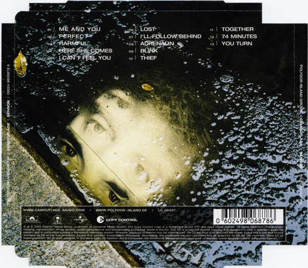 Camouflage - Sensor (CD, Album, Copy Prot.) - Image 2