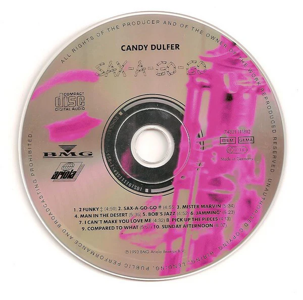 Candy Dulfer - Sax-A-Go-Go (CD, Album) - Image 3