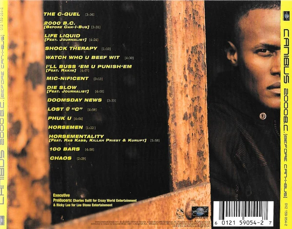 Canibus - 2000 B.C. (Before Can-I-Bus) (CD, Album) - Image 2