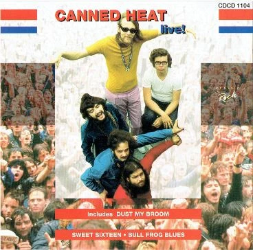 Canned Heat - Live! (CD, Album)