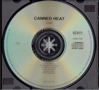Canned Heat - Live! (CD, Album) - Image 3