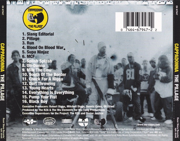 Cappadonna - The Pillage (CD, Album) - Image 2