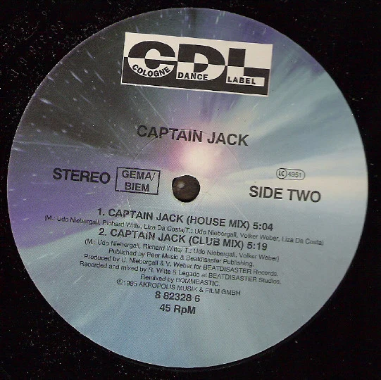 Captain Jack - Captain Jack (12") - Image 3