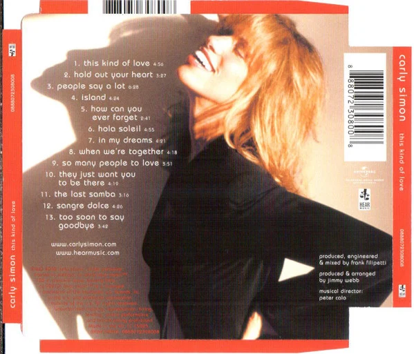 Carly Simon - This Kind Of Love (CD, Album) - Image 3