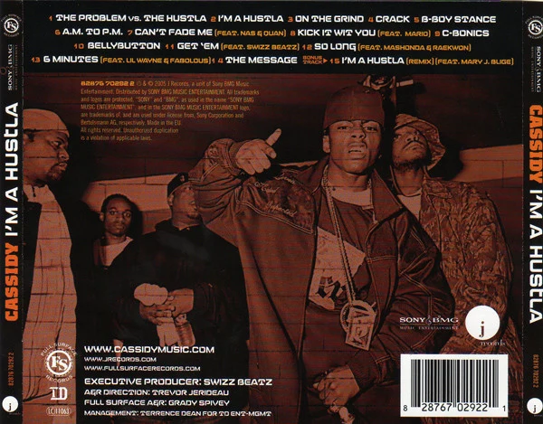 Cassidy  - I'm A Hustla (CD, Album) - Image 2