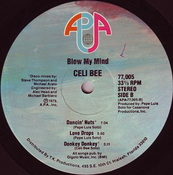 Celi Bee - Blow My Mind (LP, Album) - Image 4