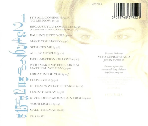 Céline Dion - Falling Into You (CD, Album) - Image 2