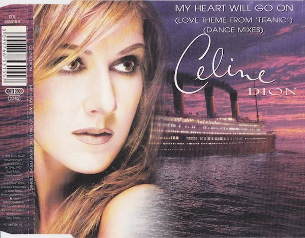 Celine Dion* - My Heart Will Go On (Love Theme From 'Titanic') (Dance Mixes) (CD, Maxi) - Image 2