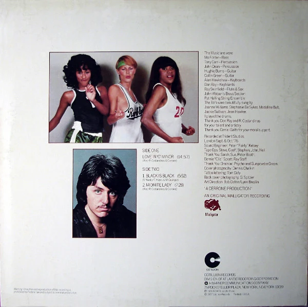 Cerrone - Love In C Minor (LP, Album, PR) - Image 2
