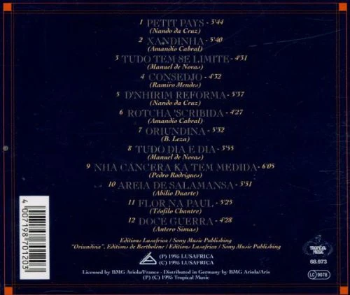 Cesaria Evora - Cesaria (CD, Album) - Image 2