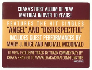 Chaka Khan - Funk This (CD, Album, Car) - Image 4