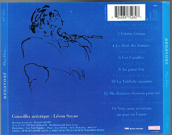 Charles Aznavour - Plus Bleu ... (CD, Album) - Image 3