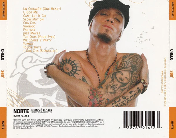 Chelo - 360° (CD, Album) - Image 4