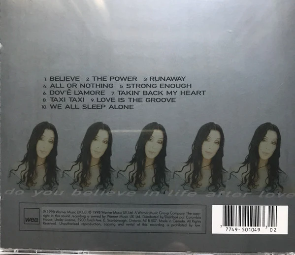 Cher - Believe (CD, Album) - Image 3