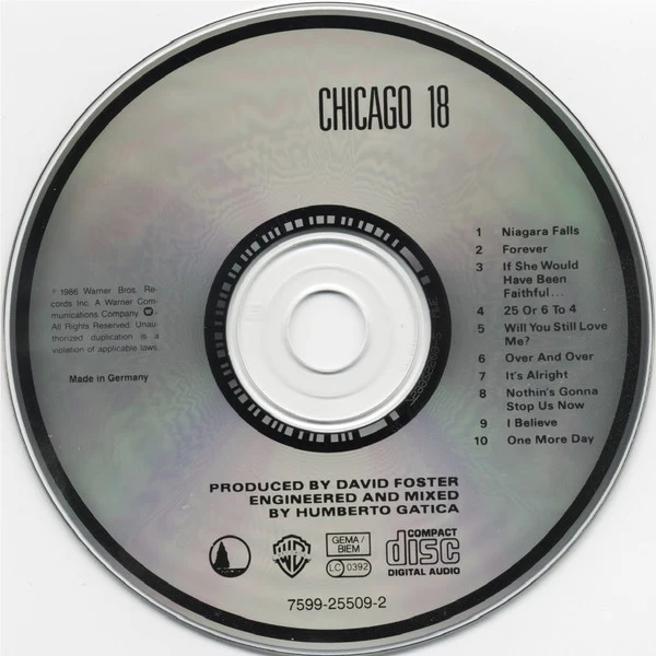 Chicago (2) - Chicago 18 (CD, Album, RE) - Image 3