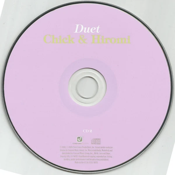 Chick* & Hiromi* - Duet (2xCD, Album) - Image 4