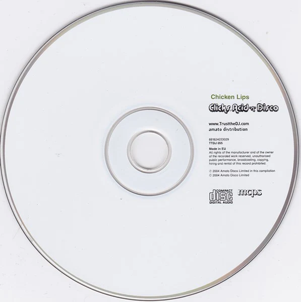 Chicken Lips - Clicks, Acid 'n' Disco (CD, Mixed) - Image 3