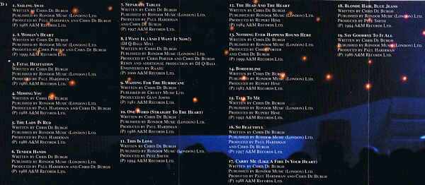 Chris de Burgh - The Ultimate Collection (2xCD, Comp, Copy Prot., RM) - Image 3