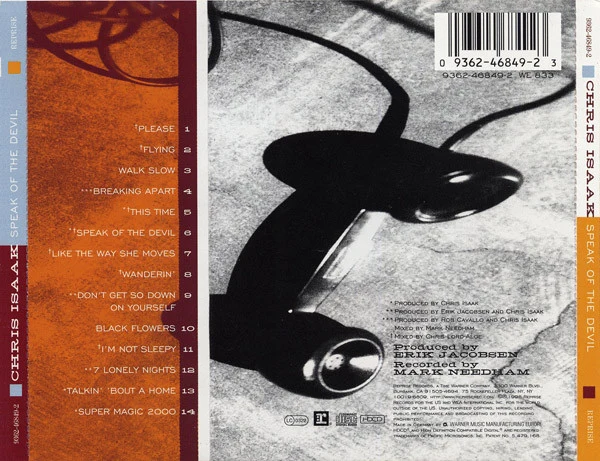 Chris Isaak - Speak Of The Devil (HDCD, Album) - Image 2