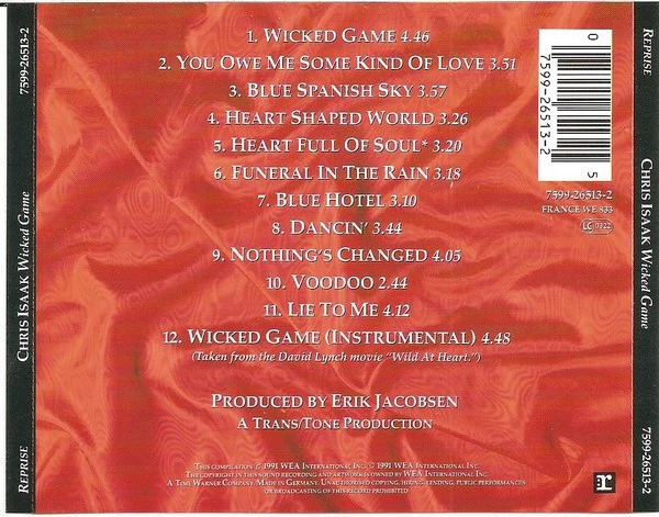 Chris Isaak - Wicked Game (CD, Comp) - Image 2