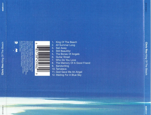 Chris Rea - King Of The Beach (CD, Album) - Image 2