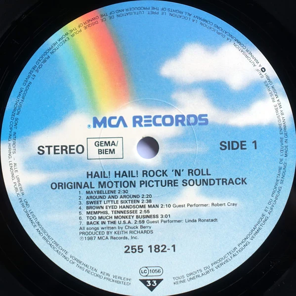 Chuck Berry - Hail! Hail! Rock 'N' Roll (Original Motion Picture Soundtrack) (LP, Album) - Image 3