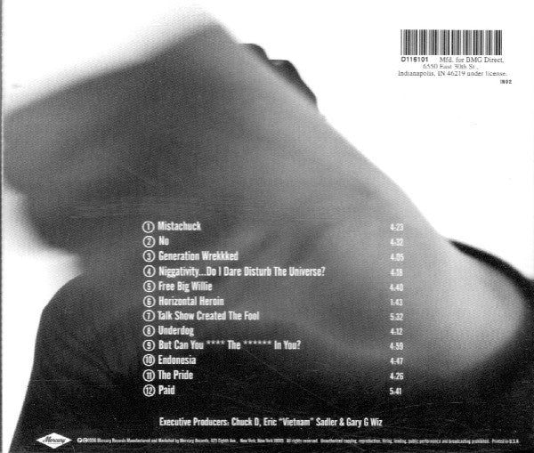 Chuck D - Autobiography Of Mistachuck (CD, Album, Club) - Image 2