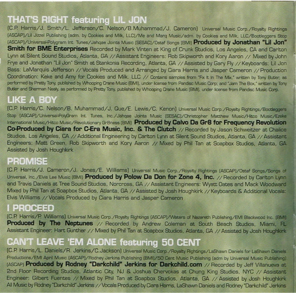 Ciara  - The Evolution (CD, Album) - Image 2