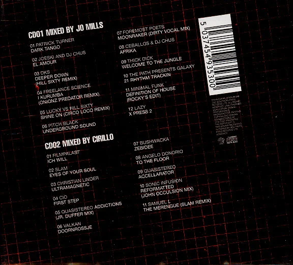 Cirillo & Jo Mills - Sorry! We Are Circoloco / DC 10 - The Album (2xCD, Mixed) - Image 2